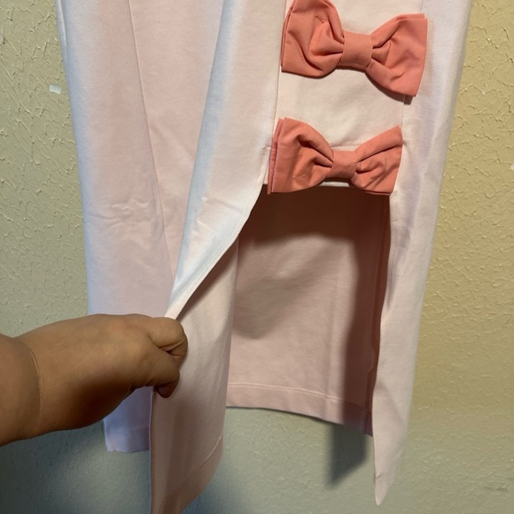 BHLDN Lia Strapless Bow‎ Midi Dress Size Large Anthropologie - Picture 7 of 13